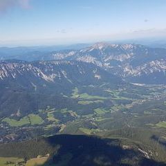 Flugwegposition um 13:26:58: Aufgenommen in der Nähe von Gemeinde Spital am Semmering, Österreich in 2579 Meter